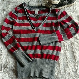 Striped Long Sleeve Sweater
